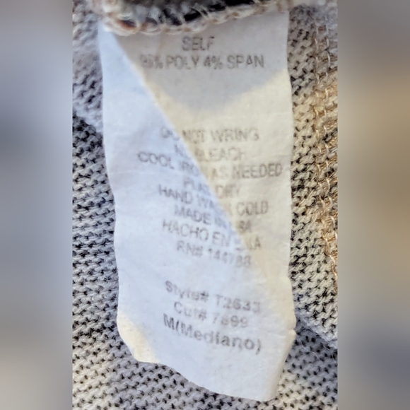 Twenty Second Aztec Short Sleeve Drop Shoulder Cardigan - Picture 9 of 16